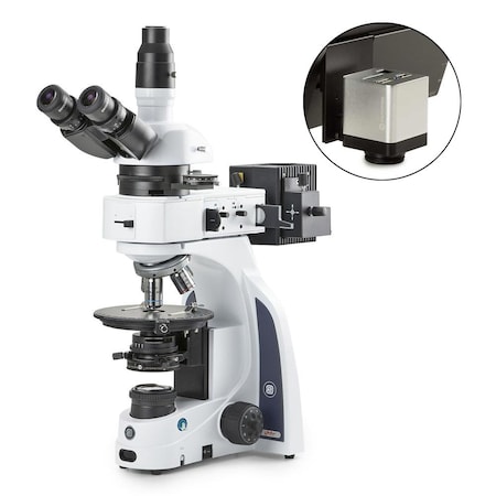 Globe Scientific iScope tri microscope, EWF 10x/20mm EIS-1053-PLPOLRI-HDS